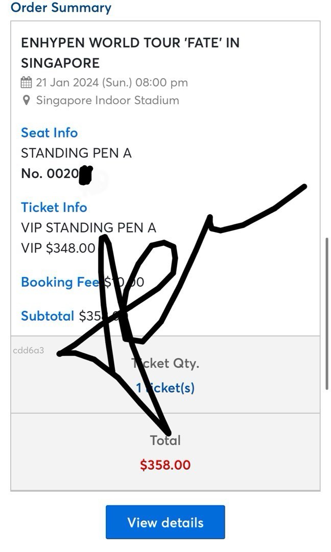 (URGENT) WTS/LFB ENHYPEN VIP PEN A, Hobbies & Toys, Memorabilia