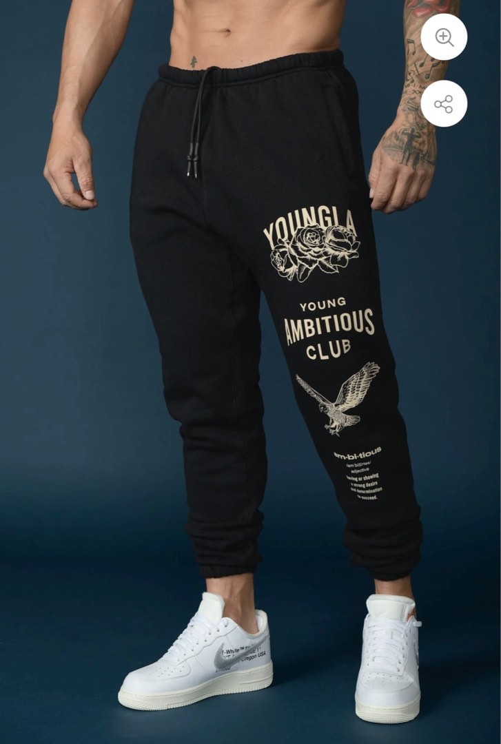 YoungLA Unisex Campus Joggers, Women's Fashion, Bottoms, Other Bottoms on  Carousell