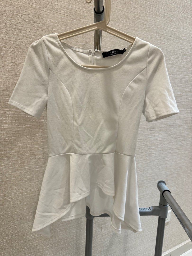 Zalora peplum top 2025