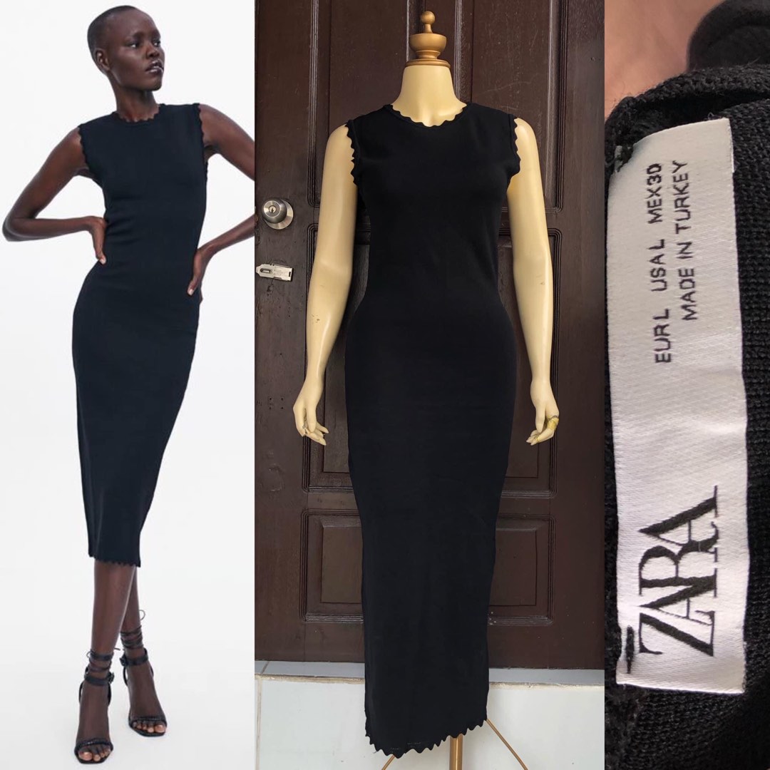 ZARA bandage midi dress, Women's Fashion, Dresses & Sets, Dresses on