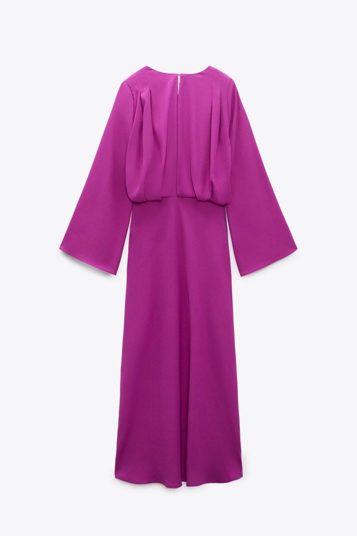 Crossed store dress zara