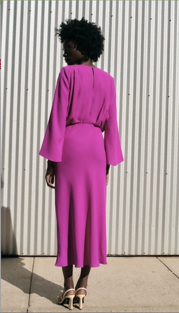Zara shop crossed dress