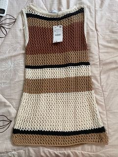 Zara knitted dress cover up