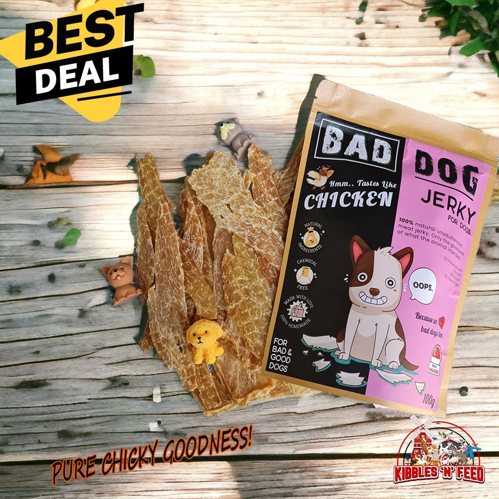 Beef jerky sales bad for dogs