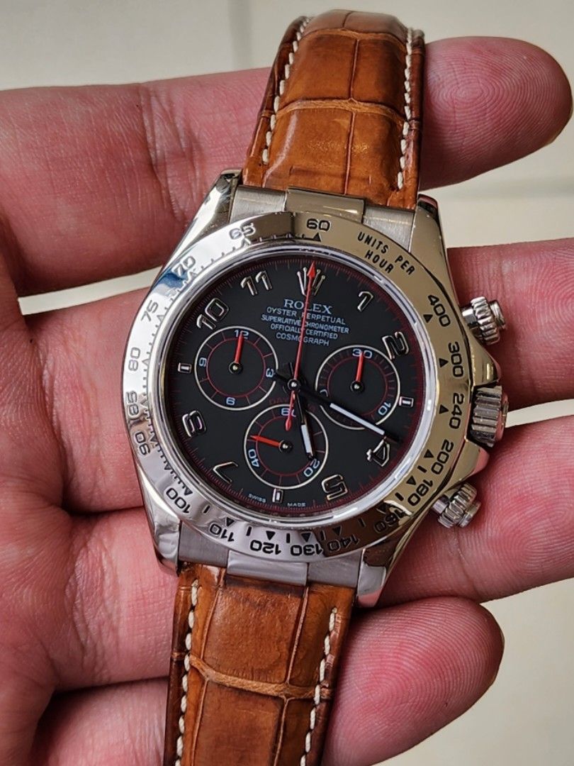 Rolex daytona on sale spyder white gold
