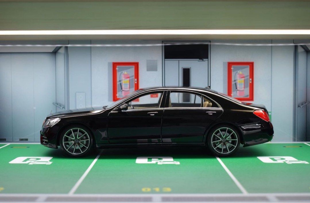 ノレブ 1/18 ベンツ S-Class S450L AMG Line W222 2018 銀（| ミニカー 