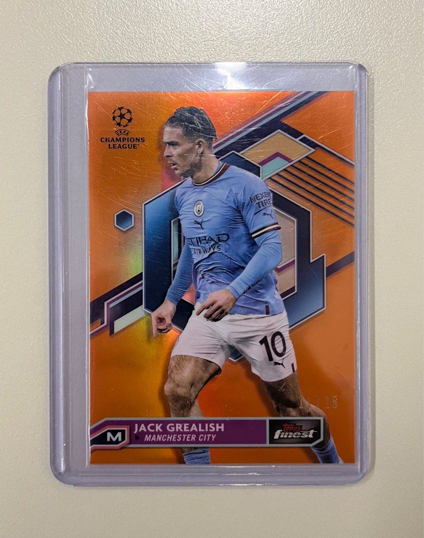 2022-23 Topps Museum Jack Grealish Auto 限定品 - スポーツ選手