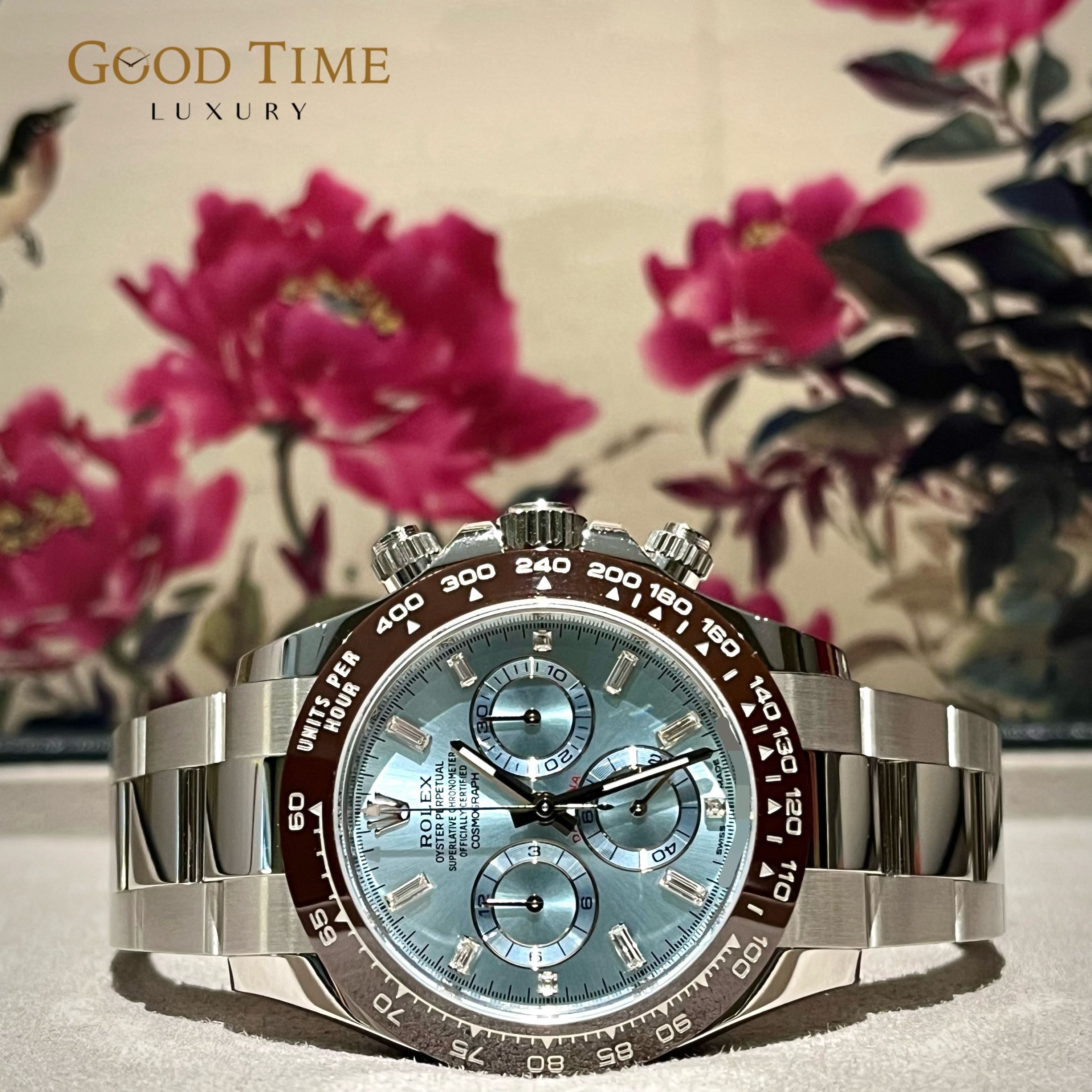 2023 JUNE BNIB Rolex Daytona 116506 Platinum 116506A Diamond Dial
