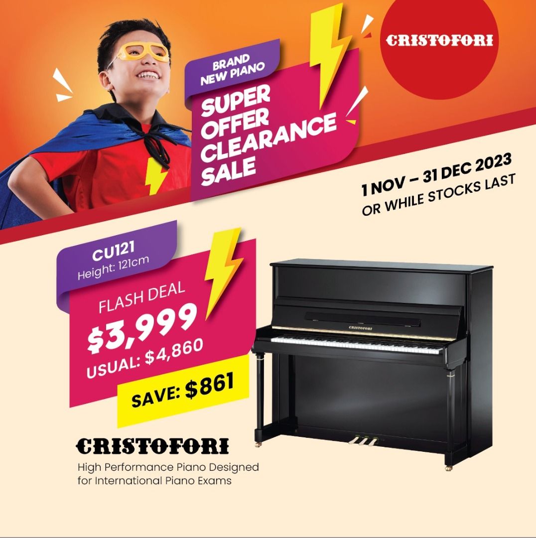 Cristofori warehouse deals