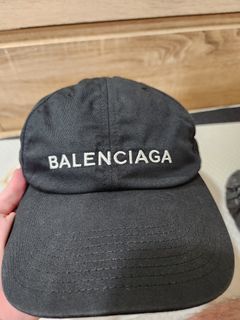 巴黎世家 Balenciaga 黑色棒球帽 老帽