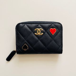 Chanel Chanel Classic Small Toast Zip Caviar Card Coin Case