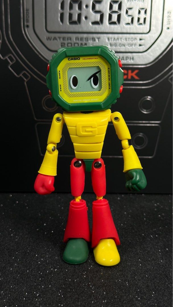 Custom G Man in various colours G Shock toys