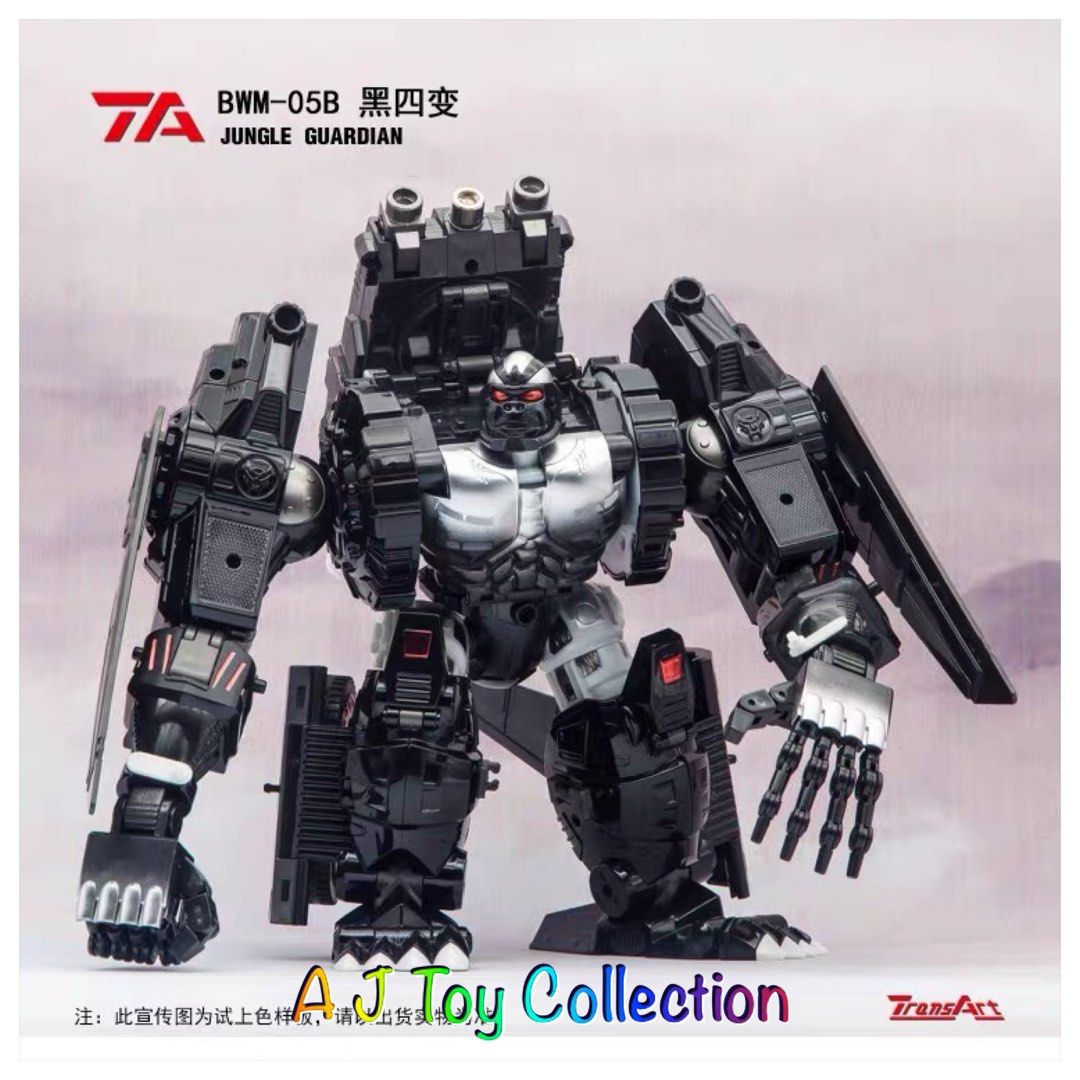 [ In Stock ] Transformers TransArt Toys TA BWM-09 Blade Leopard Cheetor ...