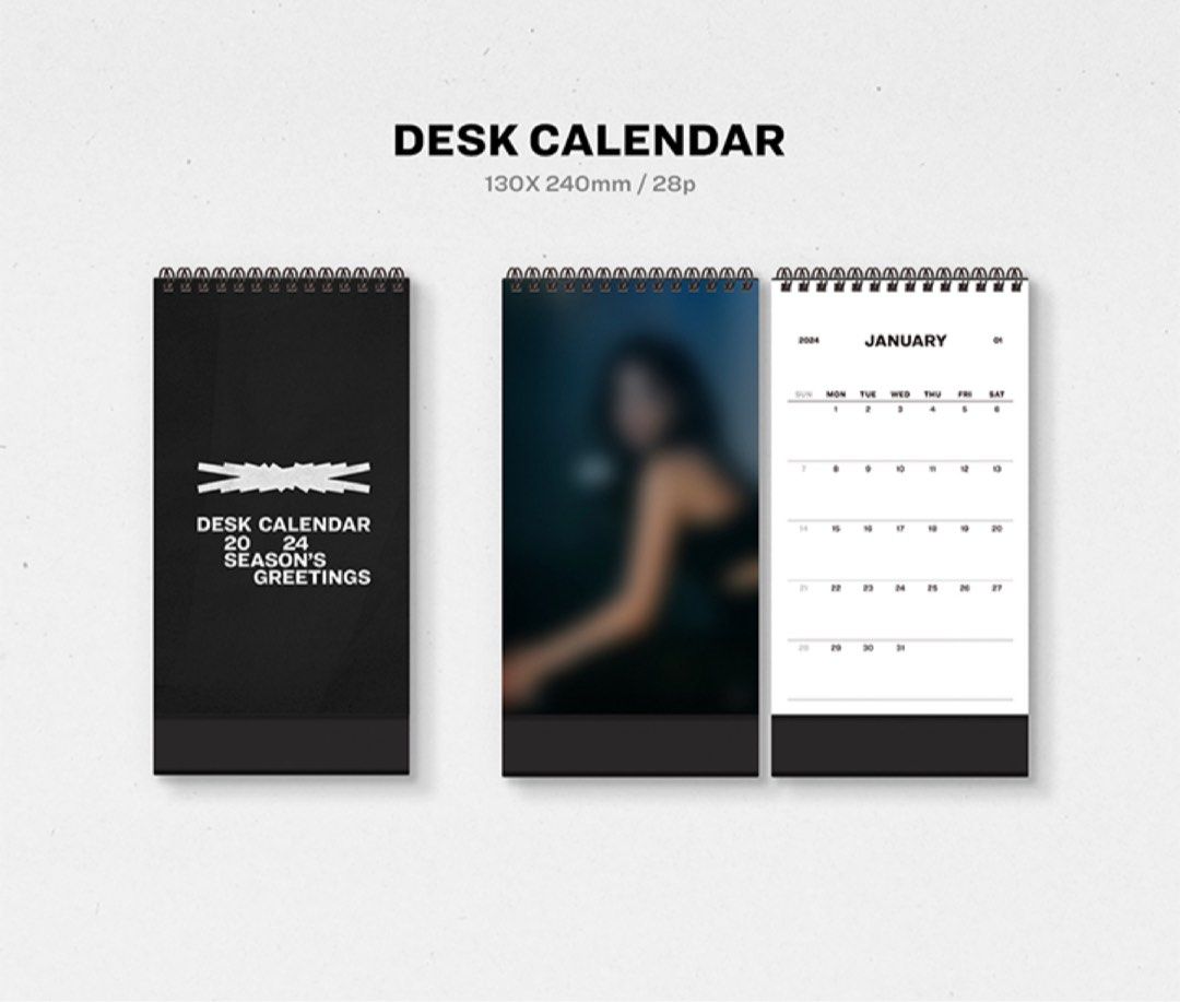 (早鳥價) Le sserafim 2024 Season's Greetings 連wvs特典 Lesserafim 2024年曆 官方周邊