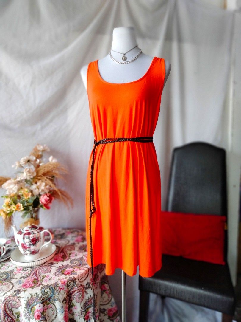 Old navy clearance orange dress