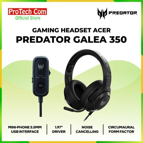 Acer Predator GALEA 350 Gaming Headset Audio Headphones