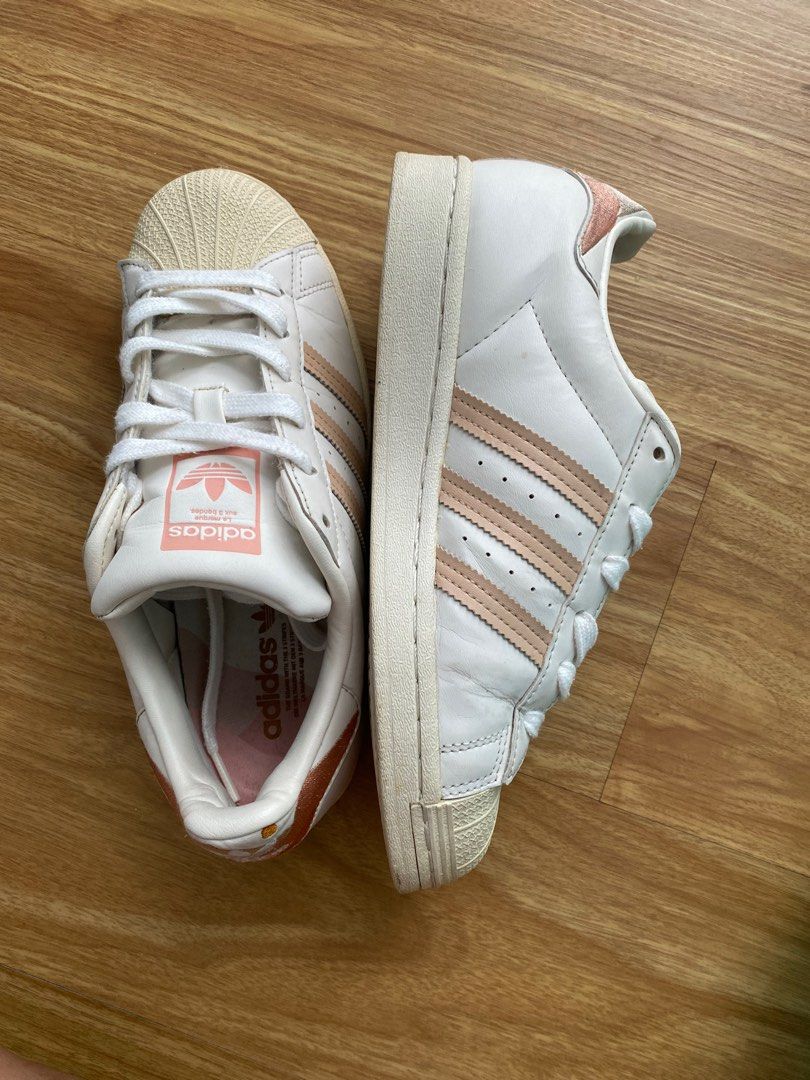 Adidas superstar rose gold nz hot sale