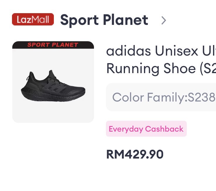 Lazada ultra boost online