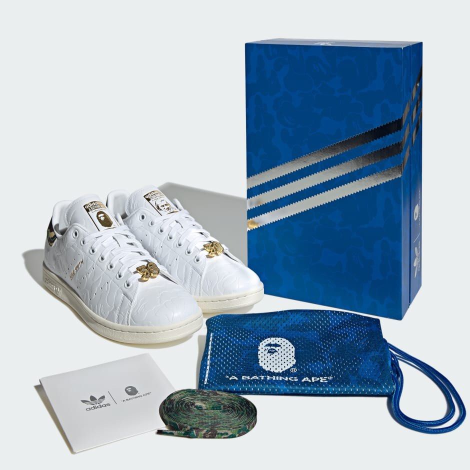 Adidas x BAPE Stan Smith Men s Fashion Footwear Sneakers on