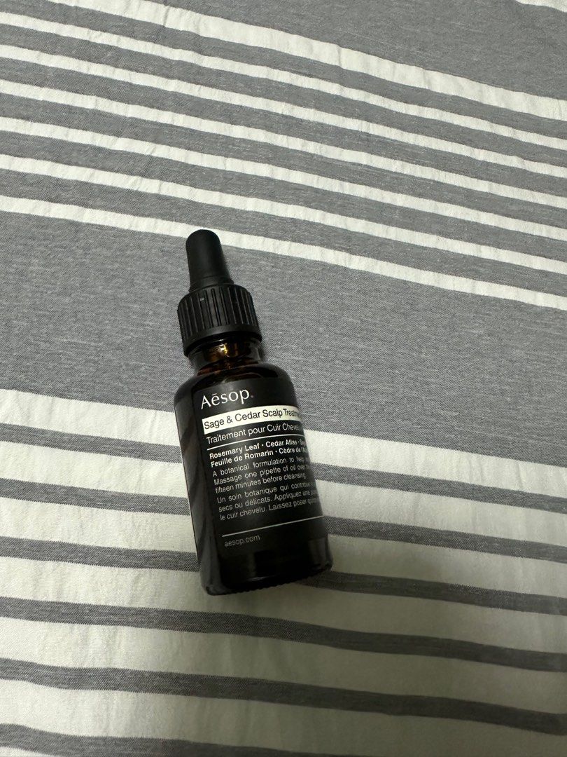 Aesop Sage & Cedar Scalp Treatment 25ml, Beauty & Personal Care, Hair ...