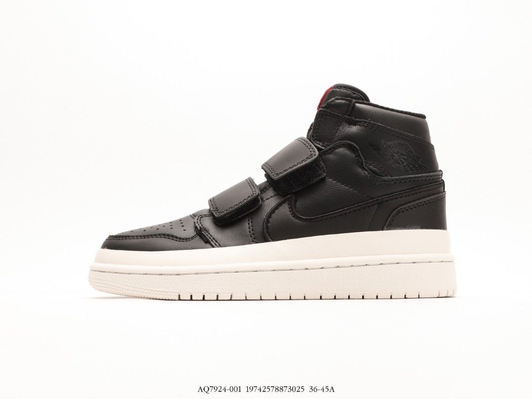 Air Jordan 1 Retro High Double Strap Black Sail shoes US 5.5 US 11