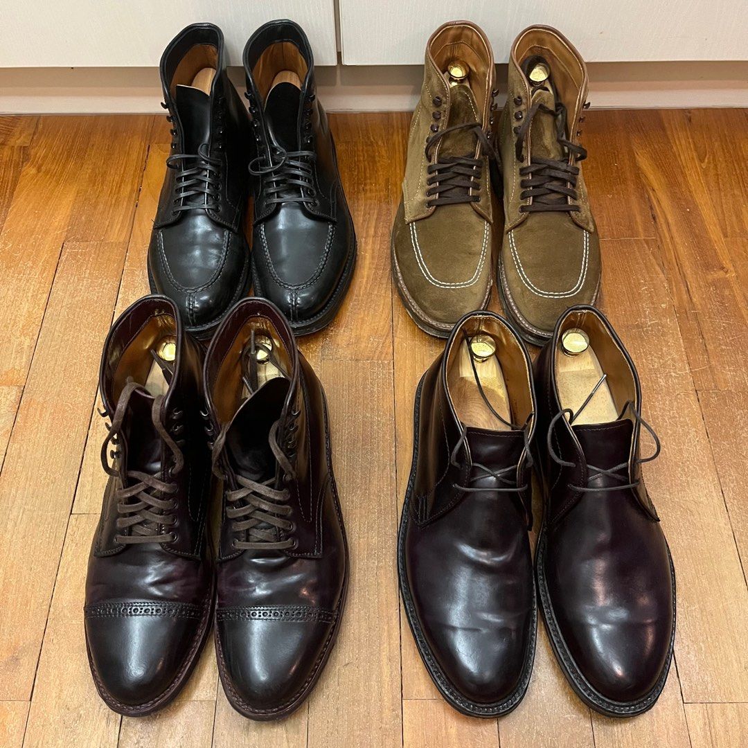 Alden leather boot online