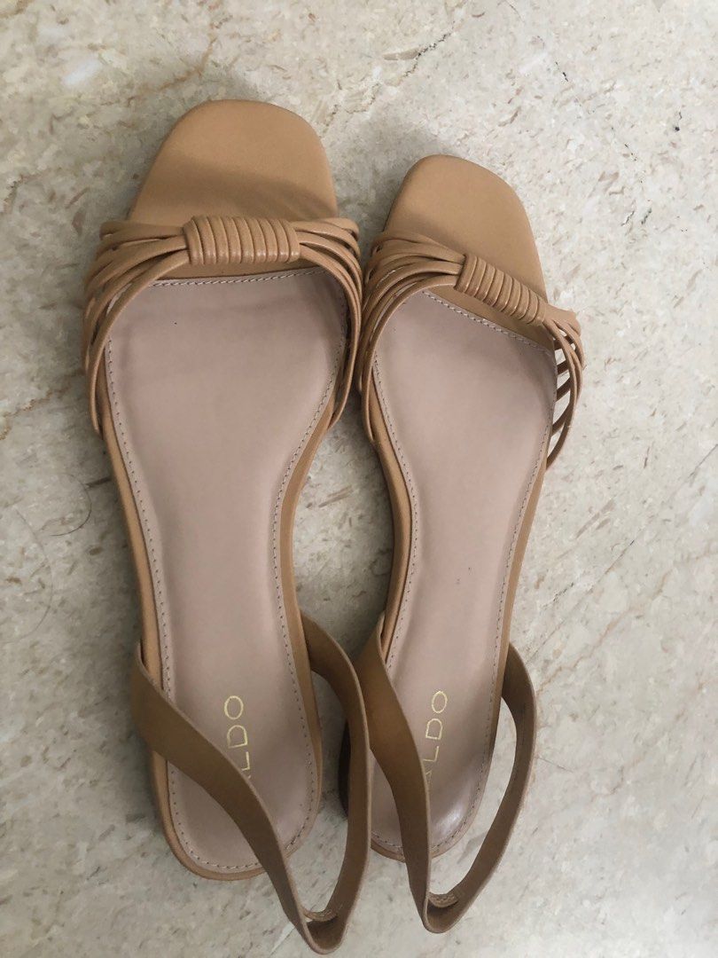 Aldo yellow sandals discount