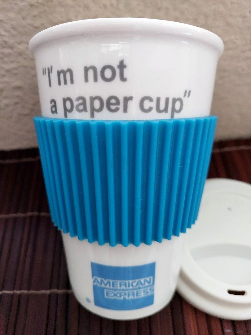 American Express Mug, Furniture & Home Living, Kitchenware & Tableware,  Coffee & Tea Tableware on Carousell