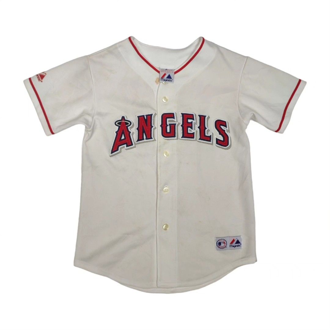 Pink angels top baseball jersey