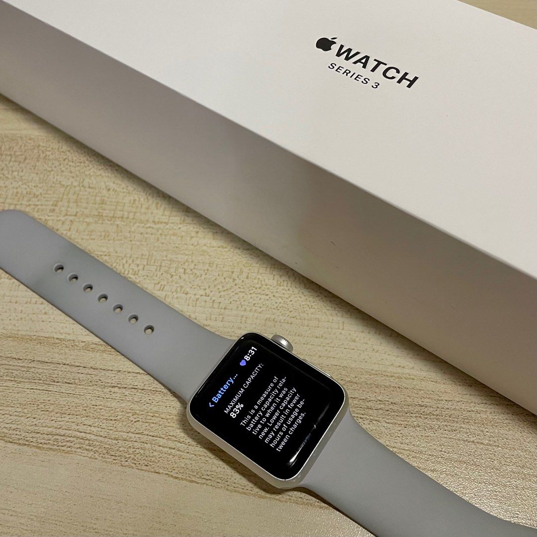 Watch series 3 silver aluminum discount