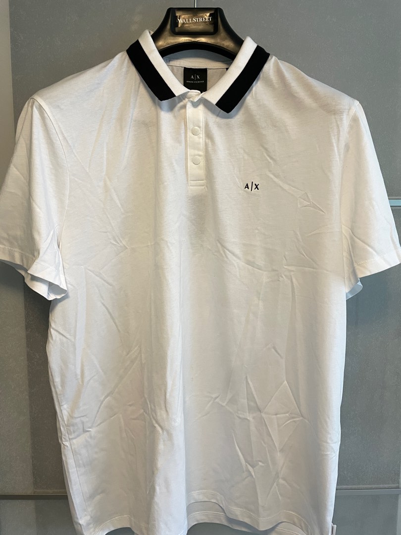 White armani polo sale