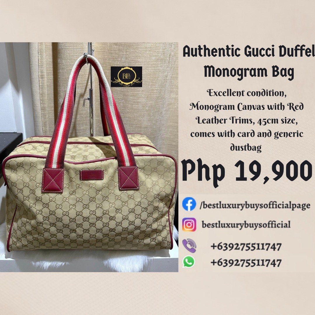 Gucci keepall bag shop