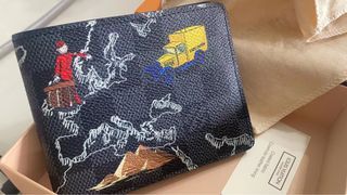 安価 ルイヴィトン M61665 二つ折財布 モネ クレディ ビエ・カルト ポルト 折り財布 