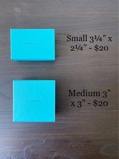 Authentic Tiffany Packaging