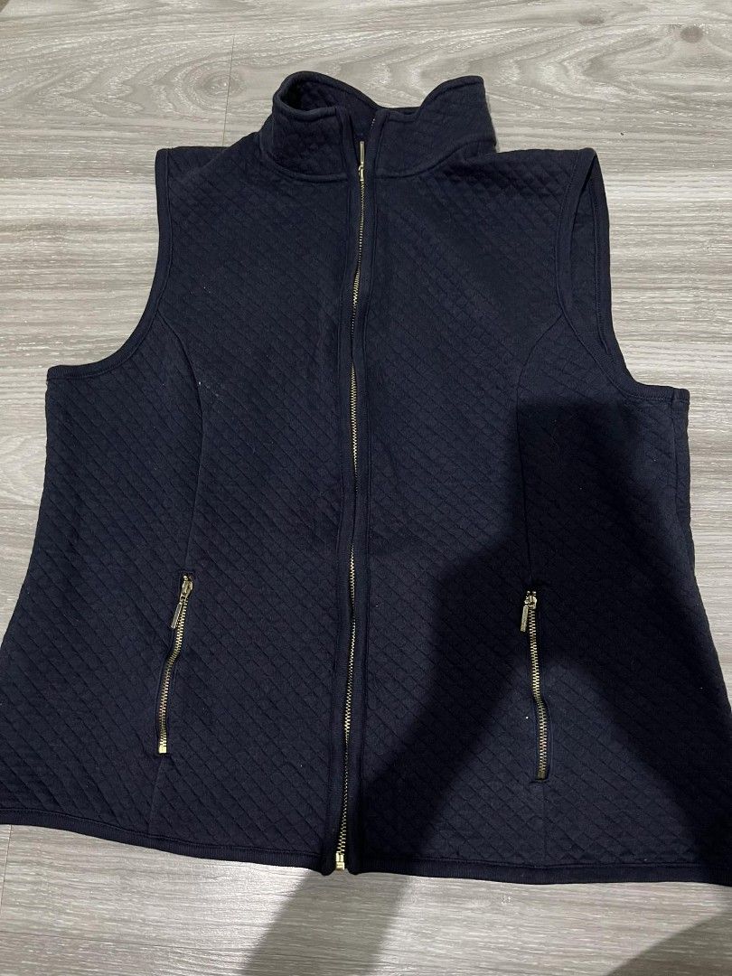 Karen scott clearance vest sleeveless quilted