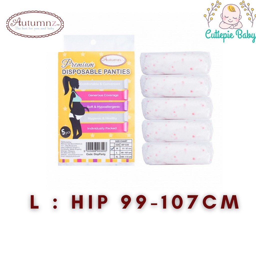 Autumnz Premium Disposable Panty 5Pcs l Little Baby Shop MY Online Store  Malaysia