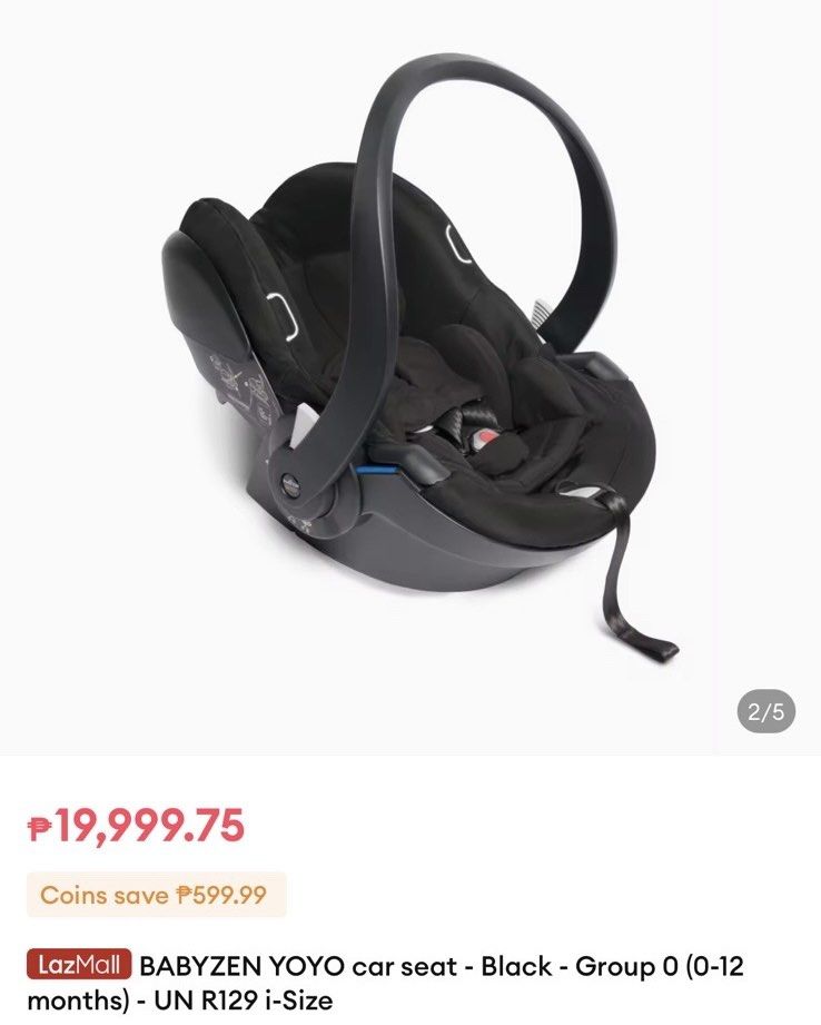 Baby yoyo car seat online