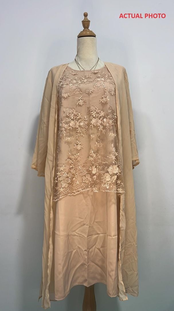 Chiffon dress with jacket shop