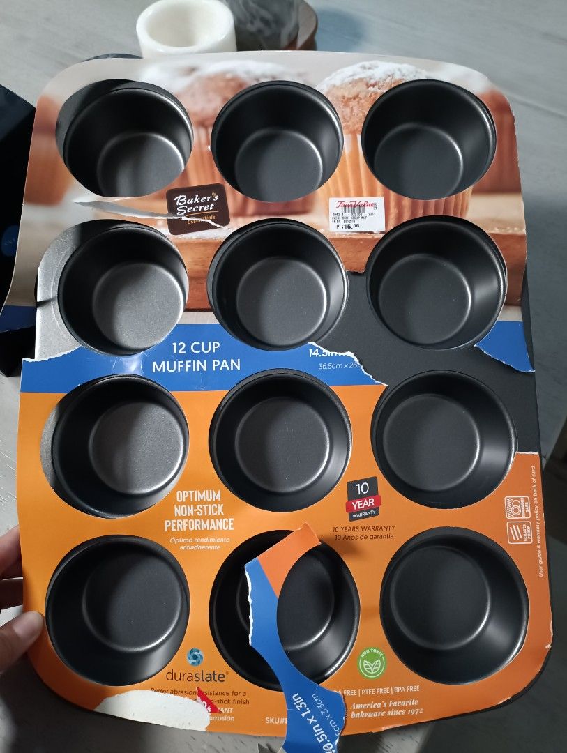 Baker's Secret Nonstick 12cup Muffin Pan - Superb Collection