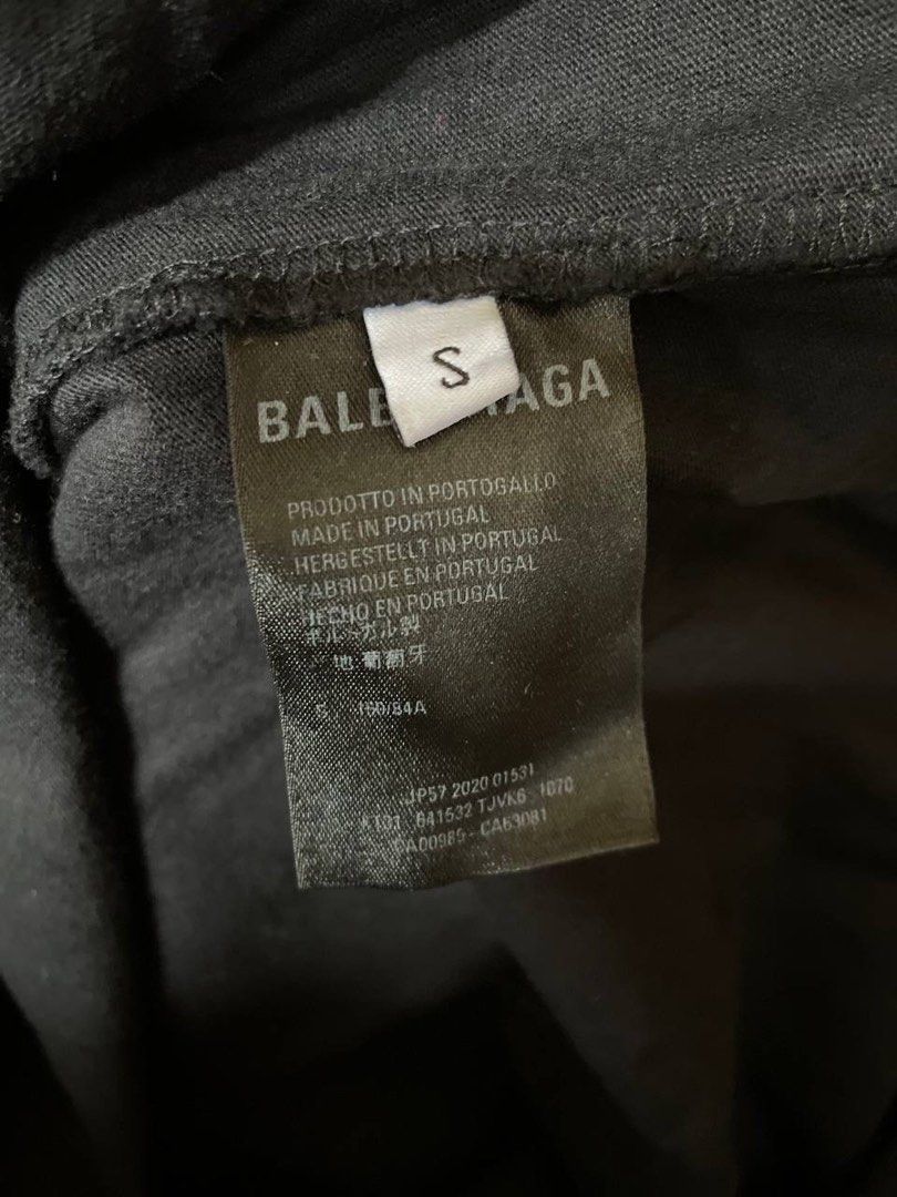 balenciaga athletes tee