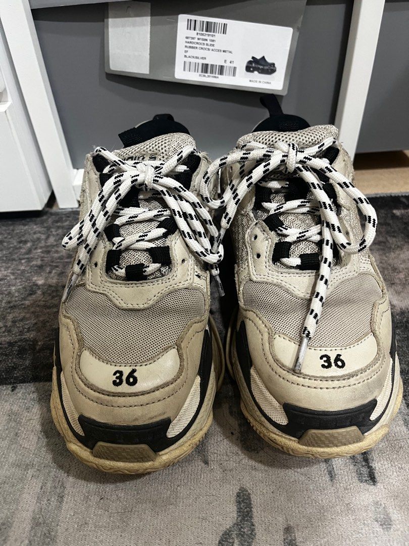 Triple s cheap balenciaga 36