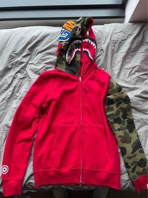Bape Hoodie Men s Fashion Coats Jackets and Outerwear on Carousell