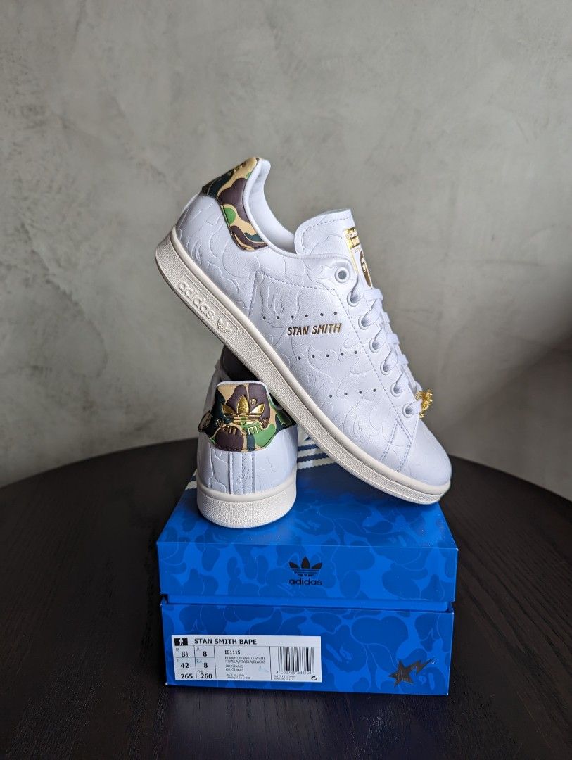 BAPE X STAN SMITH Men s Fashion Footwear Sneakers on Carousell