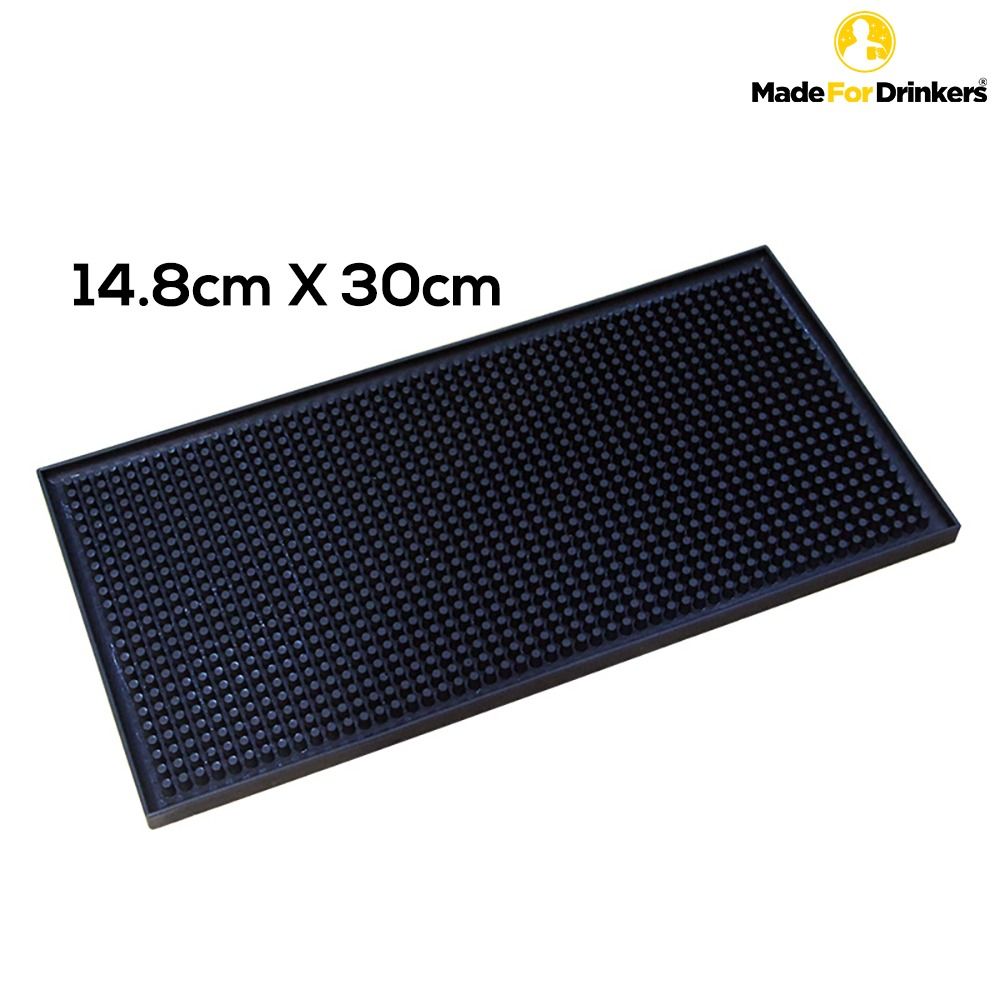 2pcs Bar Mat Non Slip Rubber Bar Service Mat Thick Durable Countertop Spill  Mats