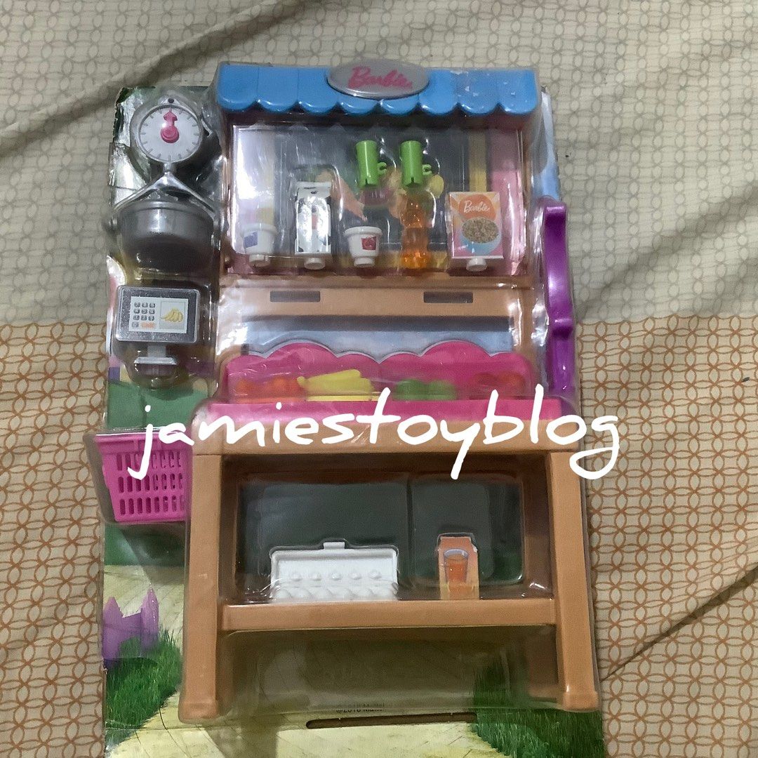 Barbie shop grocery playset