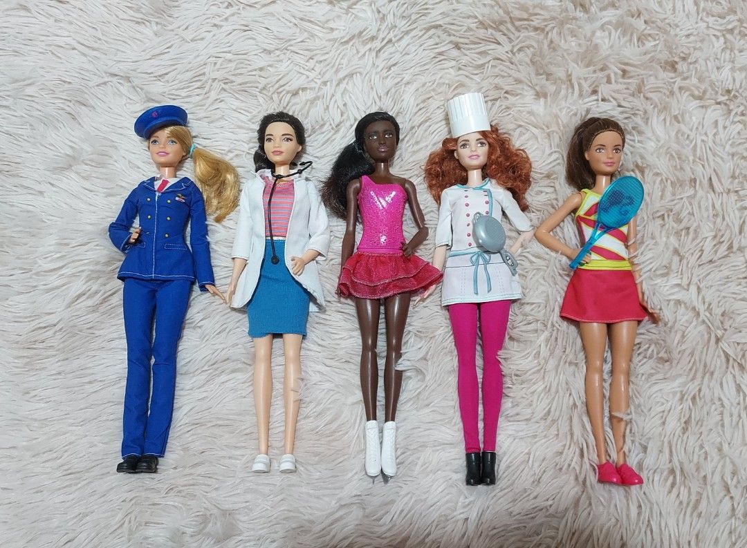 Barbie career dolls 5 pack 2025