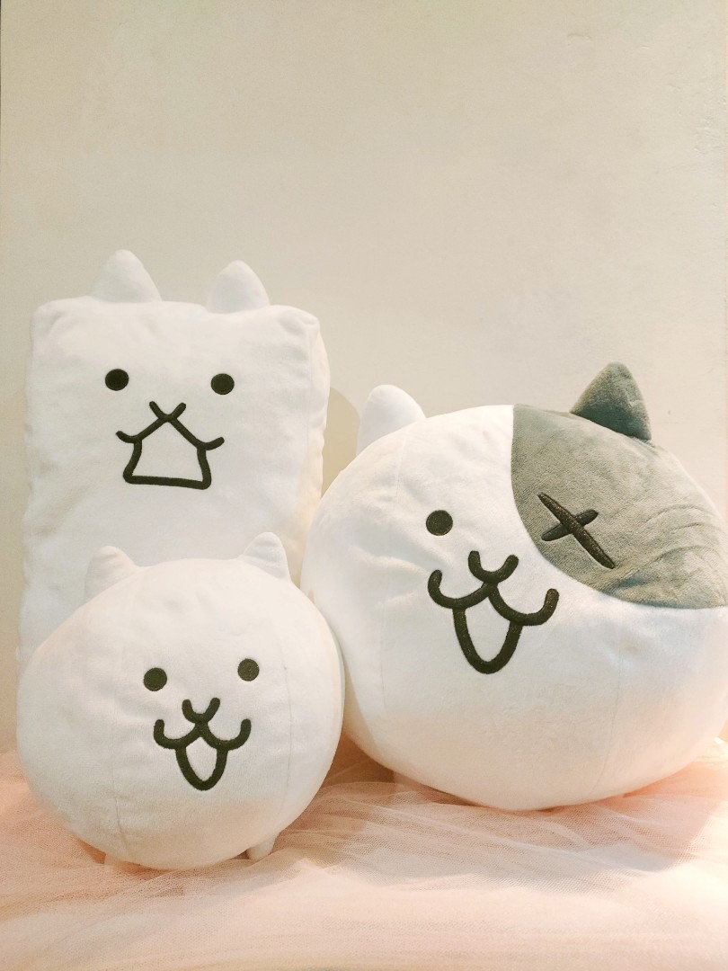 Battle Cats Plushie, Hobbies & Toys, Toys & Games on Carousell