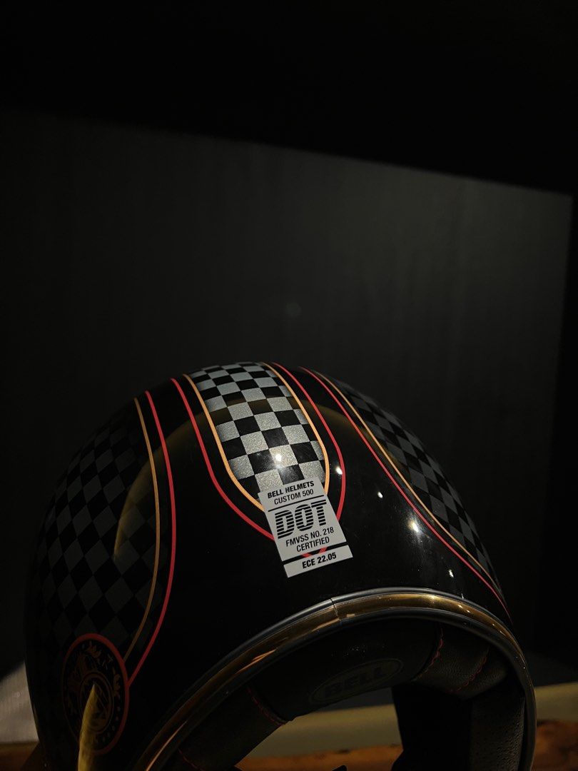 Bell custom 500 RSD, Motorcycles, Motorcycle Apparel on Carousell