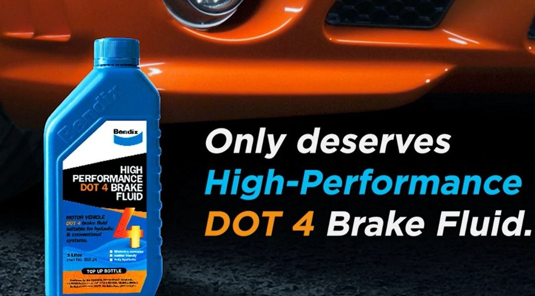 Bendix DOT 4 Brake Fluid (1L) - High Performance and Heavy Duty !, Car ...