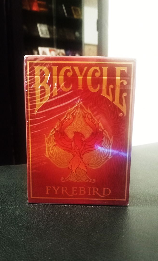 Bicycle Fyrebird playing cards, Hobbies & Toys, Toys & Games on Carousell